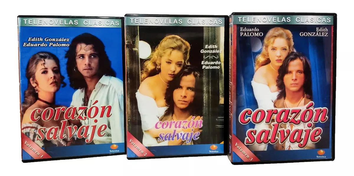 Corazon Salvaje 1993 Telenovela Completa Excelente Dvd