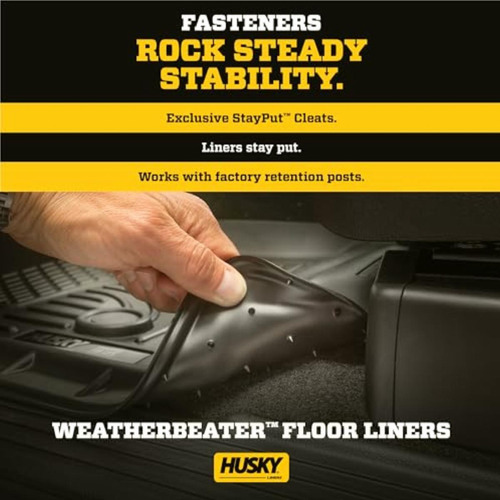 Husky Liners Weatherbeater | Se Adapta A Chevrolet Camaro Foto 4