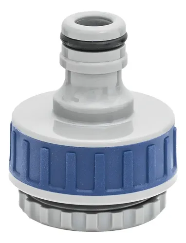 Adaptador De Canilla A Conector Rapido 1 A 3/4 Bremen 8404 Azul