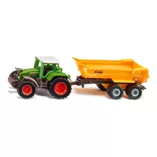 Trator Fendt 926 Com Reboque Krampe Escala 1/64 Siku 1605 