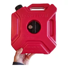 Bidón De Bencina (5lt.) Plástico Con Llave Para Motocicleta