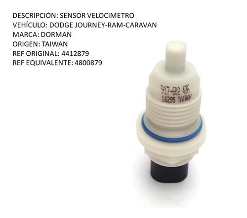 Foto de Sensor Velocimetro Dodge Journey-ram-caravan 