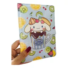 Caderno Luxo Fofo Com Fecho Paginas Desenhadas