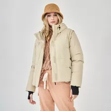 Campera Mujer Inflada Capucha Croft Parka