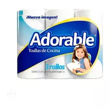 Toalla De Cocina Adorable® 3 Piezas, 50hd, Con Grabado