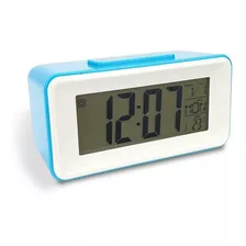 Relógio Despertador Digital Mesa Cabeceira Data Temperatura