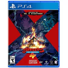 Juego Streets Of Rage 4 -edición Aniversario Ps4