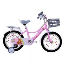 Bicicleta De Niña Rodado 20 Rosa - Violeta - Mini Isamilma