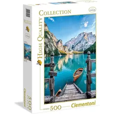 Puzzle Rompecabeza Clementoni X500 Piezas Braies Lake 35039