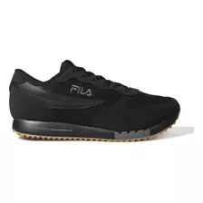 Zapatillas Fila Euro Jogger Sport Grafito Negro Hombre