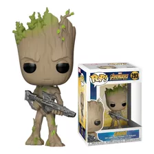 Funko Pop Marvel Vingadores Guerra Infinita Groot 293 Armado