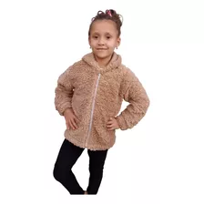 Casaco Infantil Menina Inverno Teddy Roupa Frio Agasalho