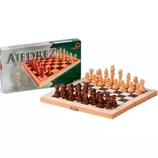 Juego De Ajedrez Grande Piezas De Madera 5160 Bisonte