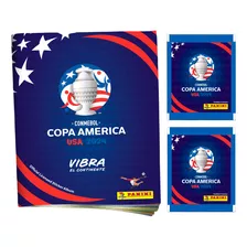 Figuritas Copa America 2024 Panini, Album + 25 Sobres