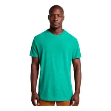 Camiseta Reserva Masculina Flamê Stone Verde Bandeira