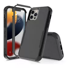 Funda Para iPhone De Uso Rudo Extremo Reforzado Bordes Rigid