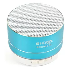 Parlante Bluetooth Hügel Brq002 Portatil 3w Azul Acero Cuota