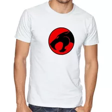 Camiseta Luxo Símbolo Thundercats Lion Leão Tigre Desenho