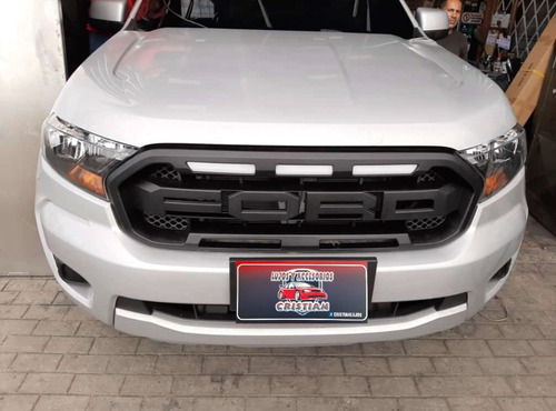 Persiana Ford Ranger 2019-2021 Tipo Raptor Con Luces Led Foto 5