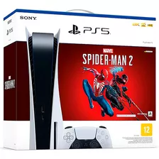 Playstation 5 + Jogo Marvels Spider Man 2 825 Ssd Bivolt