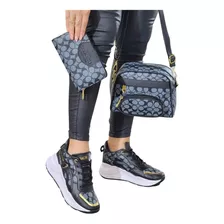 Combo De Calzado / Bolso / Cartera Ref 202