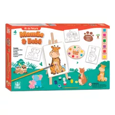 Kit De Pintura Infantil Mamãe & Bebê Nig Brinquedos