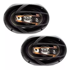 Alto Falante Hurricane 300 Rms Qr69 6x9 Polega Quadriaxial Cor Preto