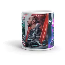 Caneca Lewis Hamilton F1 Fórmula 1 Personalizada