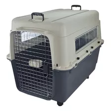 Transportadora Kennel Grande Color Azul 100x67x75 Color Azul Marino