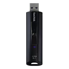 Pendrive Sandisk Extreme Pro Sdcz880-128g-g46 128gb 3.1 Gen 1 Lisa Preto