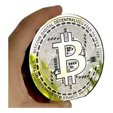 Enfeite De Mesa Criptomoeda Decorativa Colecionador Bitcoin