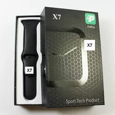 Reloj Inteligente X7, Pulsera Con Dial / Fit Pro /caja Negra