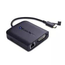 Adaptador Multipuerto Usb C A Ethernet Dvi Usb Usb C