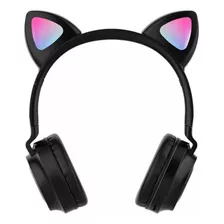 Audífonos Inalámbricos Bluetooth Orejas Gato Niña