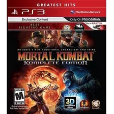 Mortal Kombat 9 Komplete Edition Ps3 Mídia Física Seminovo