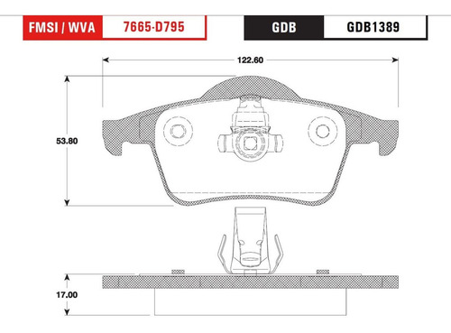 Balatas Trw Traseras Volvo S80 1999 A 2006 Foto 2