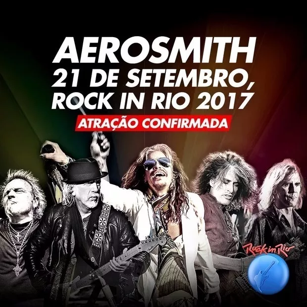 Ingresso Rock In Rio 21/09 Aerosmith - Interia