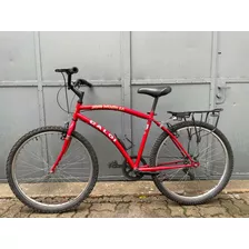 Bicicleta Caloi Rodado 26 Cambio Shimano Parrilla