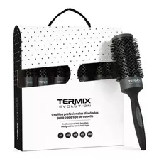 Pack Cepillos Térmicos Soft X5 Evolution Termix Color Negro