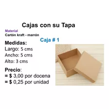 Cajas Para Bisutería Y Regalos