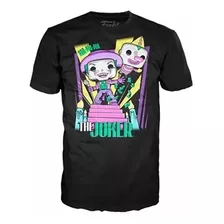 Funko Pop Batman Tee The Joker Playera Talla Extra Chica