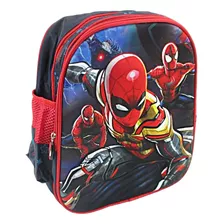 Morral Maleta Spiderman 35cm Niño Escolar Pequeño Araña