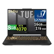 Asus Tuf F15 A15 Ci7-12700h, 16gb Ram, 1tb Ssd, Rtx4070 8gb