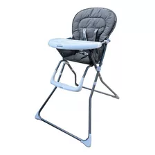 Silla De Comer Bebe Super Plegable Mega Baby Viena Nombre Del Diseño Viena Color Gris Oscuro