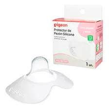 Protector De Pezon De Silicona 1u Pigeon Talla 13mm