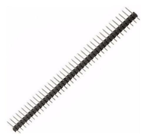 Pack 5 Tiras De 40 Pines Macho Paso 2.54mm