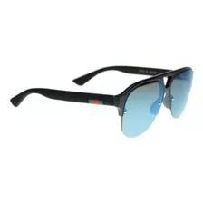 Lentes Sol Gucci Gg0170s Double Bridge Pilot Italy 59mm Suns