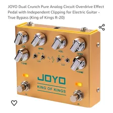 Pedal Guitarra Overdrive Crunch Analog.joyo King Of King