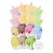 Pack De 7 A'pieu Milk One Pack & Icing Sweet Bar Sheet Mask