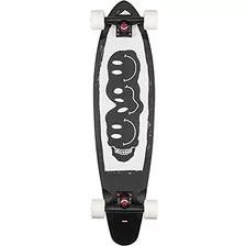 Globe Bells - Patineta Completa, Color Negro/blanco/rojo, 34